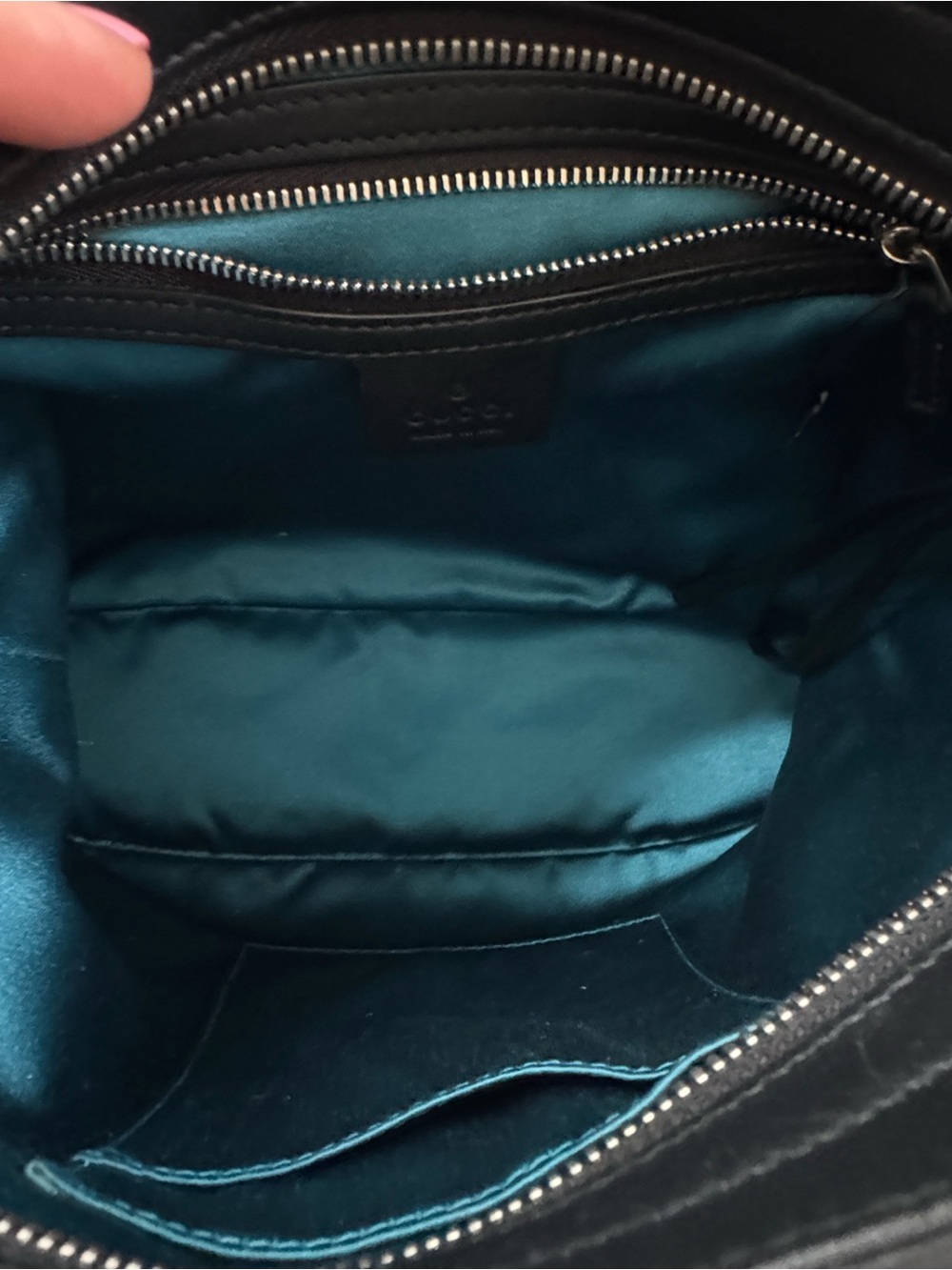 GUCCI Red Suede Medium Dionysus Bucket Bag - Picture 11 of 13